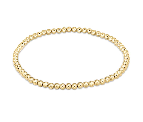 ENewton Classic Gold 3mm Bead Bracelet