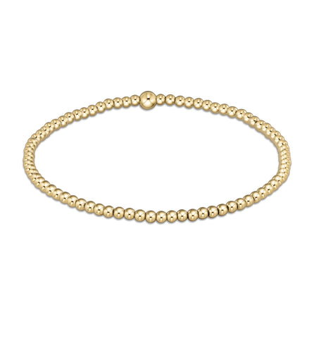 ENewton Classic Gold 2.5mm Bead Bracelet