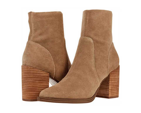 STEVE MADDEN Suede CATE Bootie Shoe