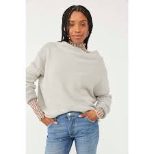 Free People store San Vincente Pullover In Birch Bark