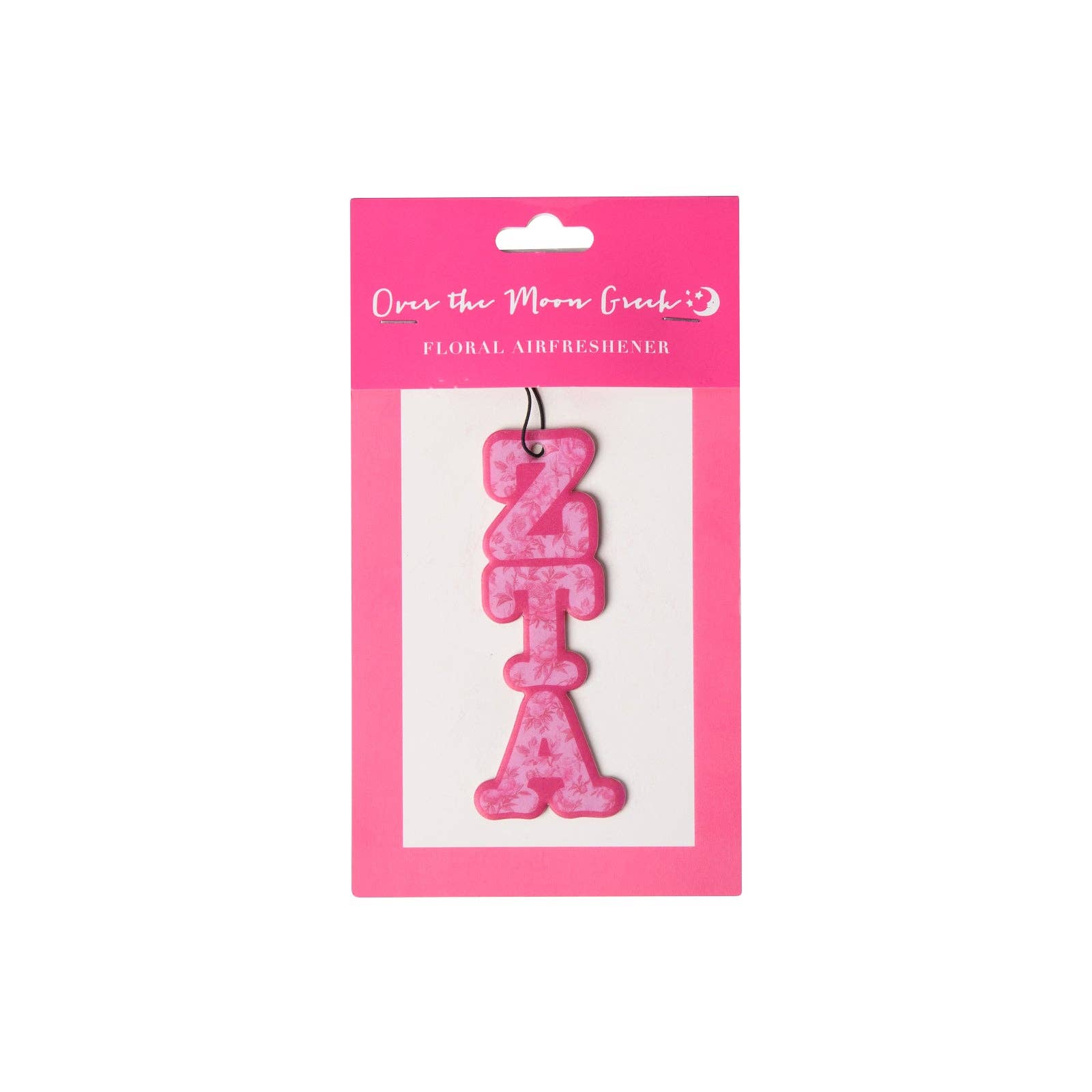Sorority FLORAL Air Freshener: Zeta Tau Alpha