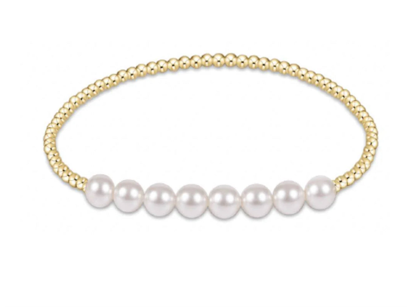ENEWTON Classic Gold BEADED BLISS- 5mm PEARL Combo Bracelet