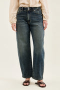 JUDY BLUE High-Waisted Marlow Jean - Medium Blue