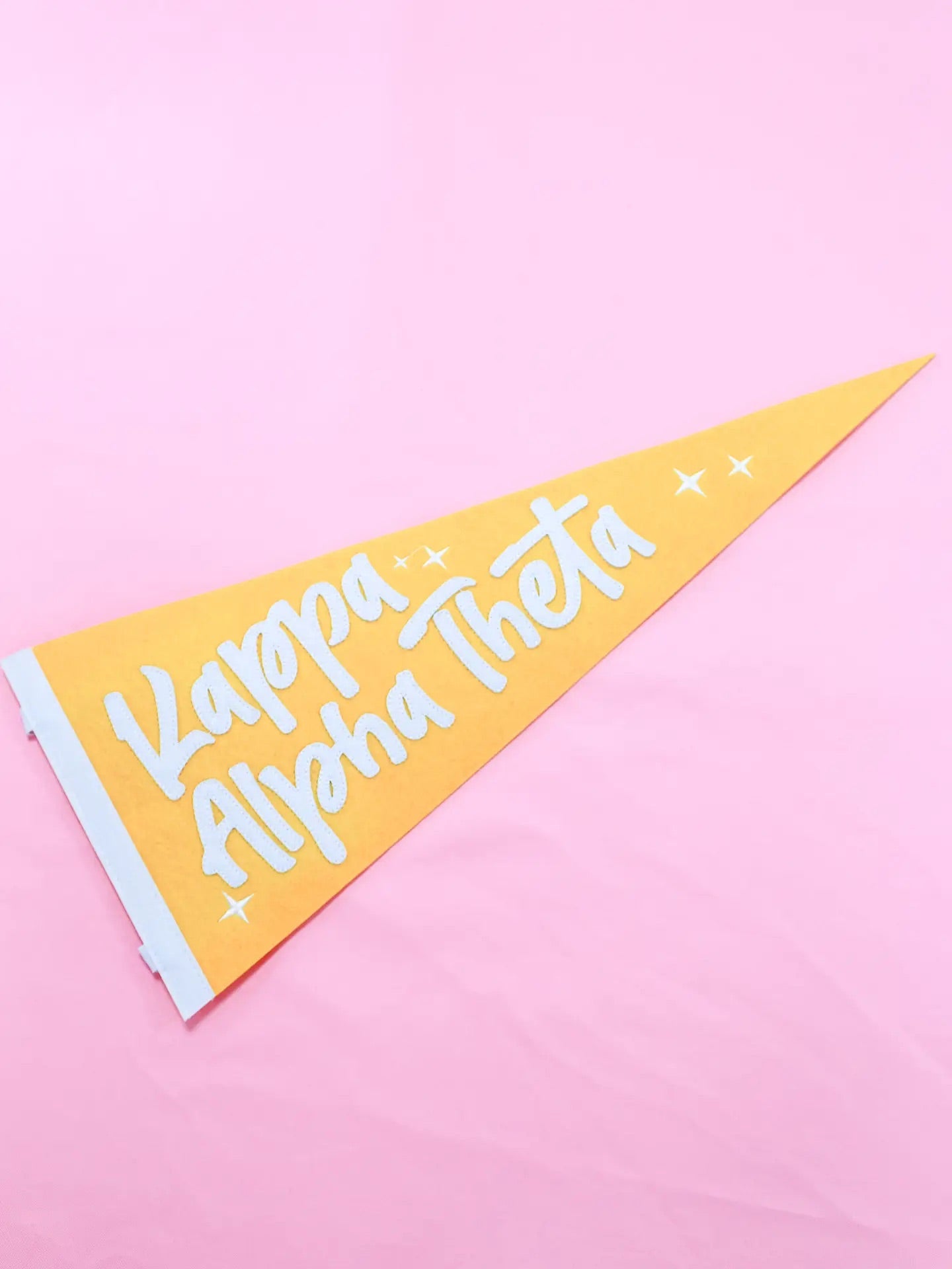 DUOTHREADS Sorority STARDUST Pennant Flag