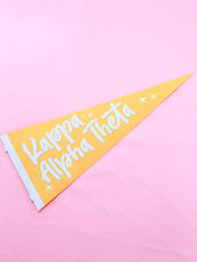 DUOTHREADS Sorority STARDUST Pennant Flag