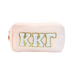 DUOTHREADS Chenille SORORITY Cosmetic Bag