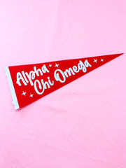 DUOTHREADS Sorority STARDUST Pennant Flag