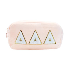 DUOTHREADS Chenille SORORITY Cosmetic Bag