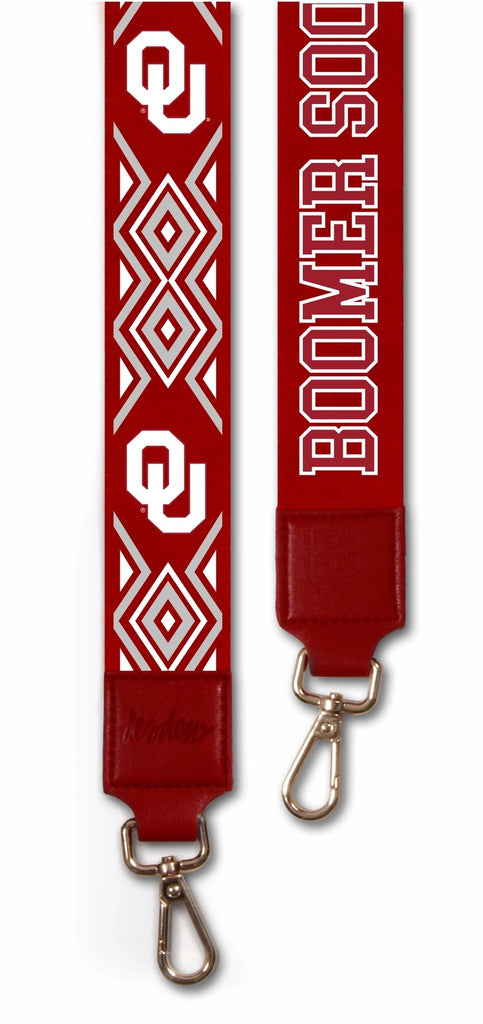 DD 2' Wide Printed Purse Strap- Oklahoma