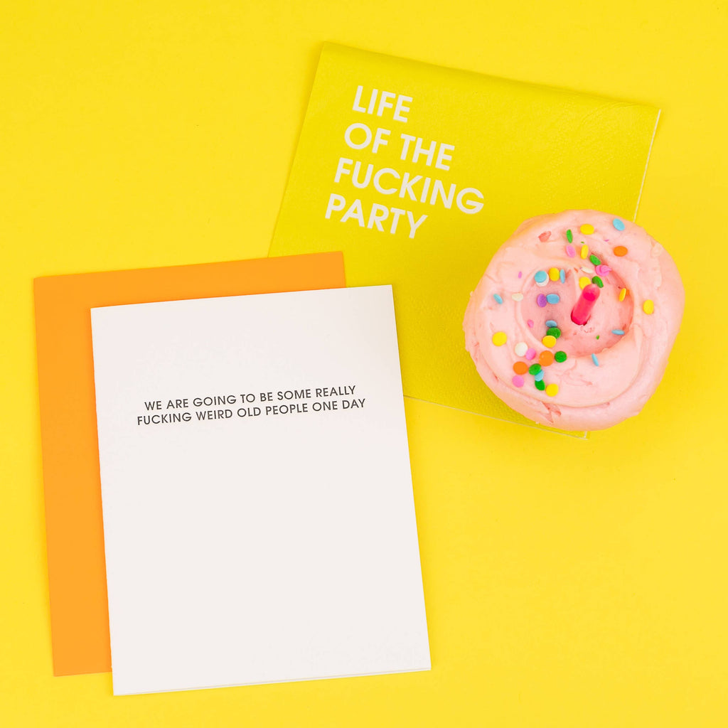 CG Life of the Fucking Party - Colorful Cocktail Napkins