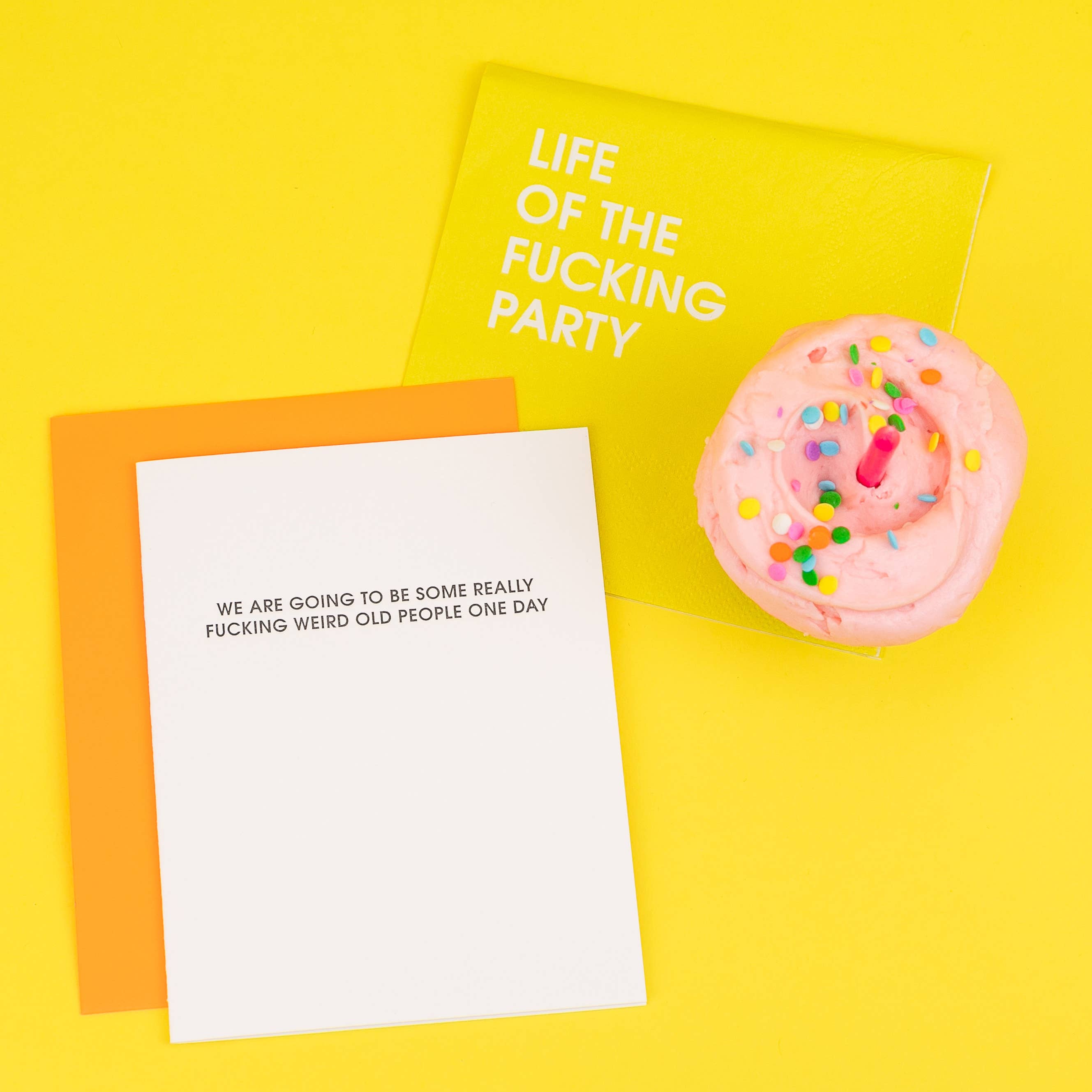 CG Life of the Fucking Party - Colorful Cocktail Napkins