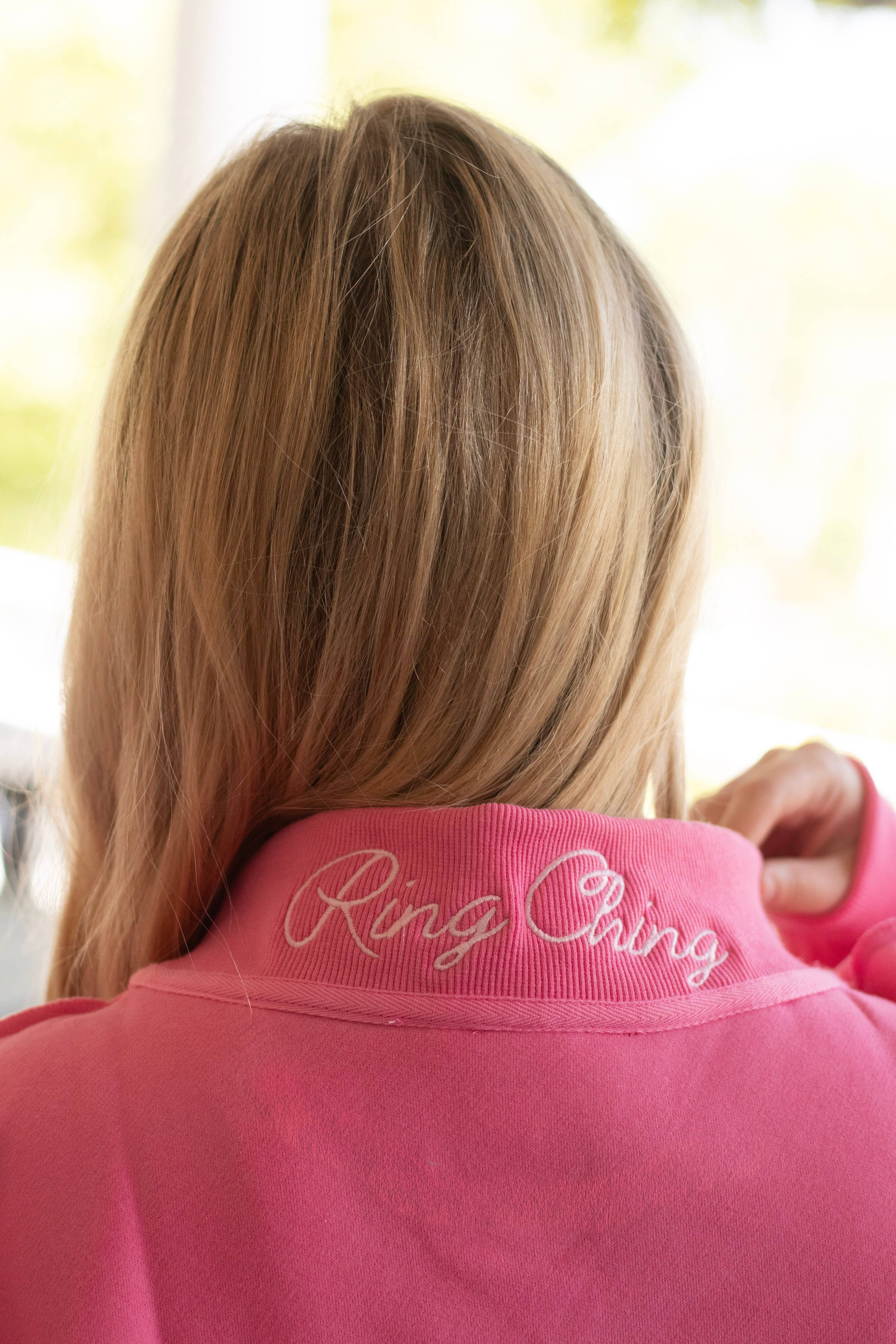 Sorority Mantra Mockneck: Hot Pink / S/M / Kappa Delta