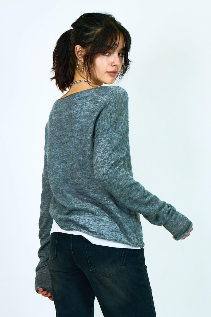 PACED TWOFER Layer Sweater Top