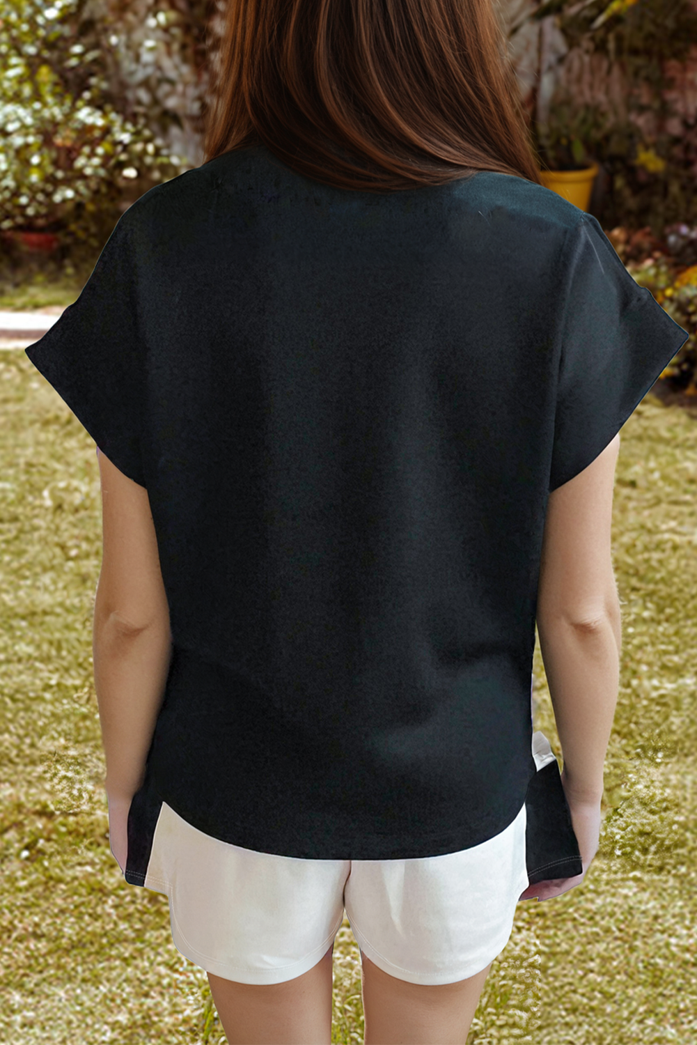 TRANSPORT 2pc ColorBlock Collared Zip Top/Short Set