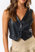 PARTAKE Vegan Leather Vest