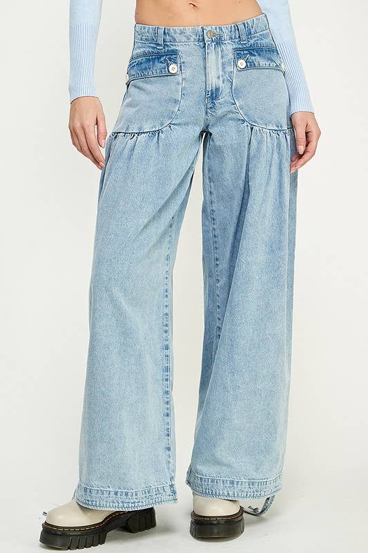 LOTUS Free People Private Label Balloon Style Jean
