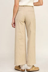 CLAIRE HiRise  SeamFront WideLeg Pant