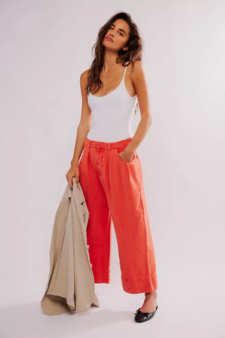 FREE PEOPLE MidRise SWEET TALK Chino Pant