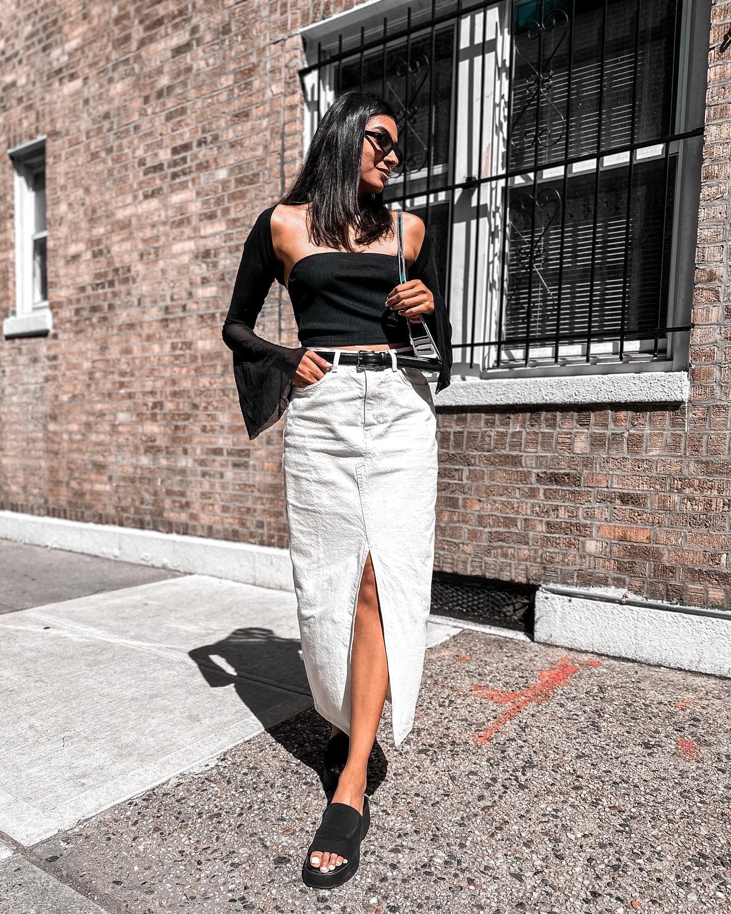 STEVE MADDEN Stretch SLINKY30 Slide Sandal