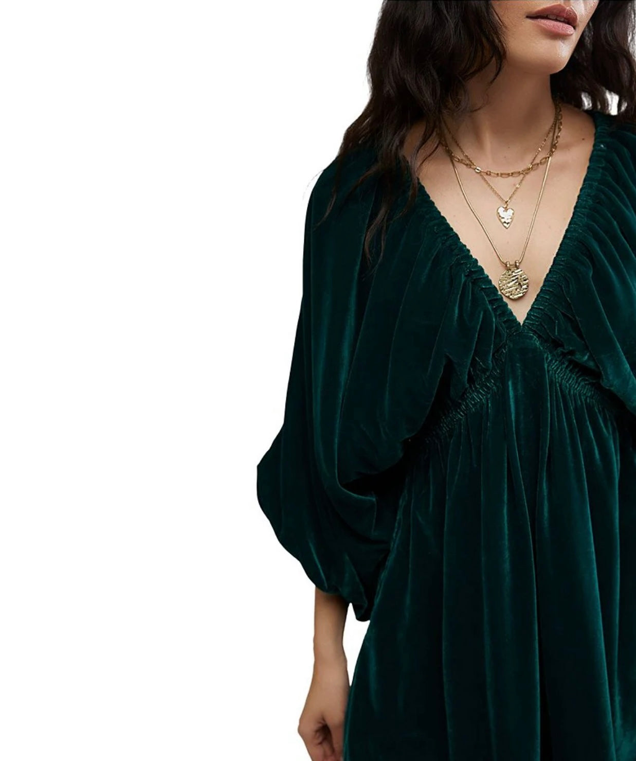 free people women's portia velvet mini dress Portia Velvet Mini Dress by Free People