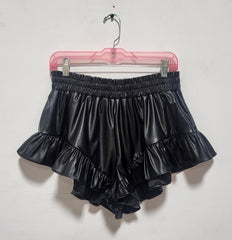 MEET ME IN SANTORINI Vegan Leather MOST LOVED Shorts