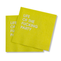 CG Life of the Fucking Party - Colorful Cocktail Napkins