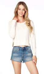 BOBI CrewNeck INTRINSIC WaistCrop Top