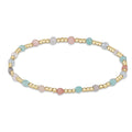 Enewton Gemstone Gold SINCERITY Pattern 3mm Bead Bracelet - HOT MESS SS25