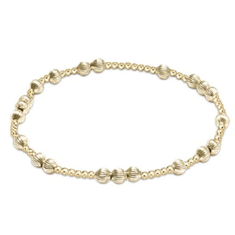 ENEWTON EXTENDS 4mm HOPE UNWRITTEN Dignity Bead Bracelet-Gold