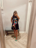 QUEEN OF SPARKLES Sequin HORSE Tank Dress