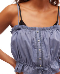 FREE PEOPLE DetachableStrap WISTFUL DAYDREAM Tube Top