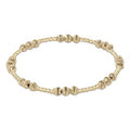 ENEWTON 4mm DIGNITY JOY Pattern Bead Bracelet- Gold