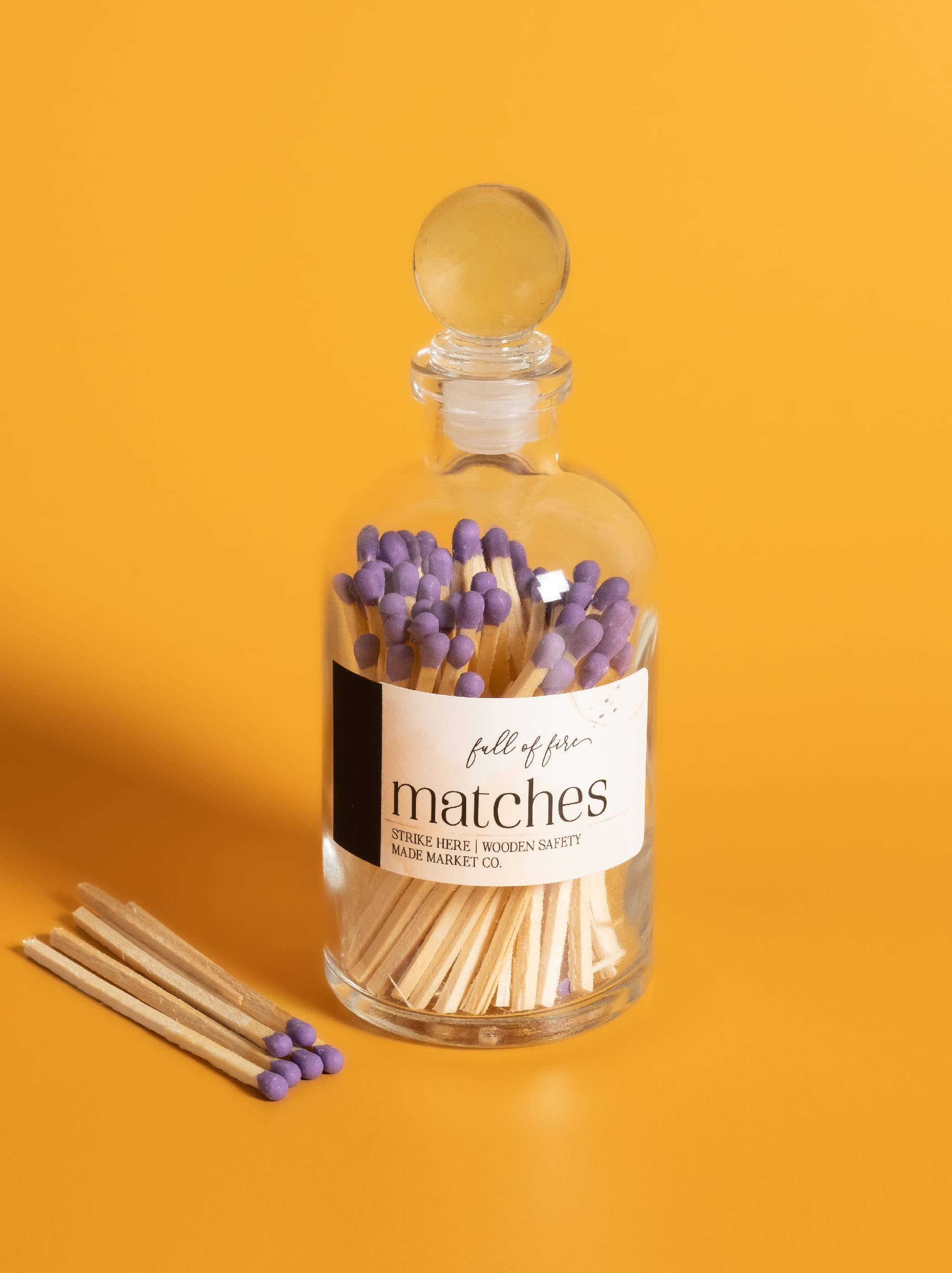 Full of Fire Purple Matches