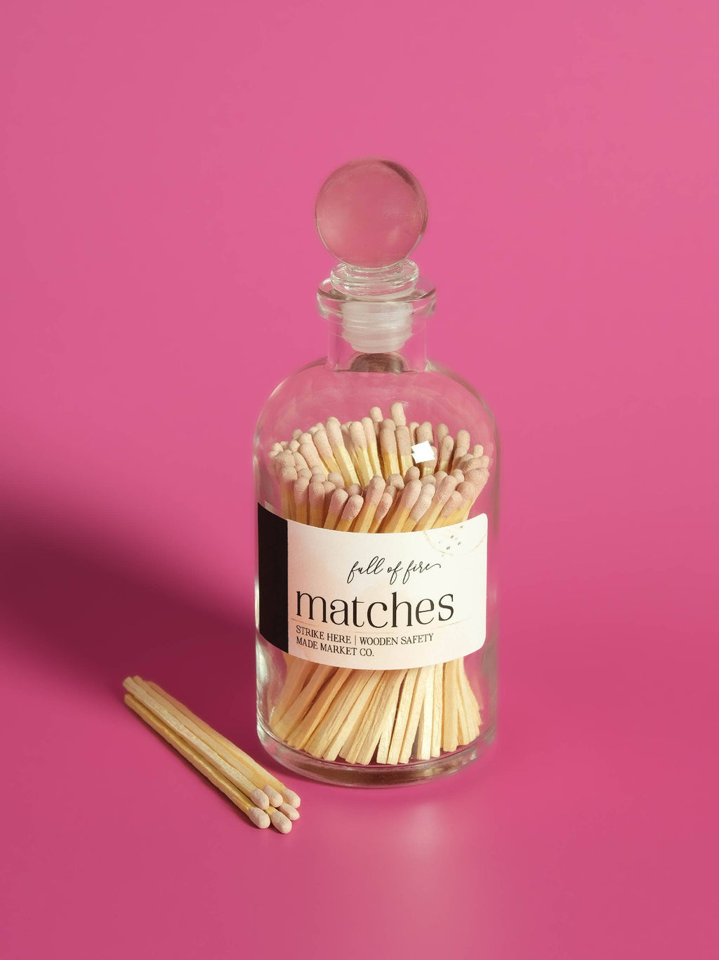 Full of Fire Light Pink Matches