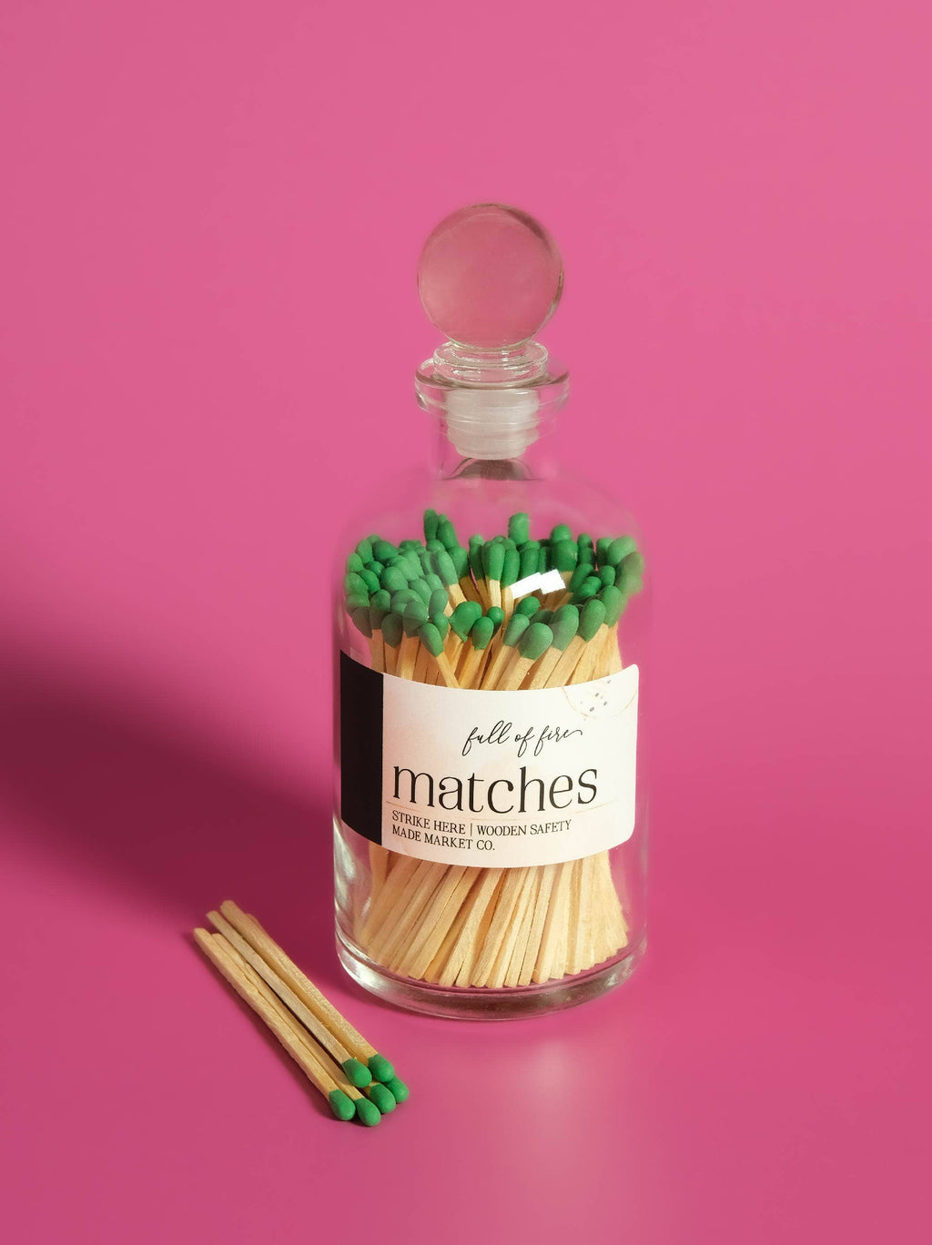 Full of Fire Green Matches