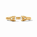 JULIE VOS Pearl/Gold NASSAU Demi Cuff Bracelet