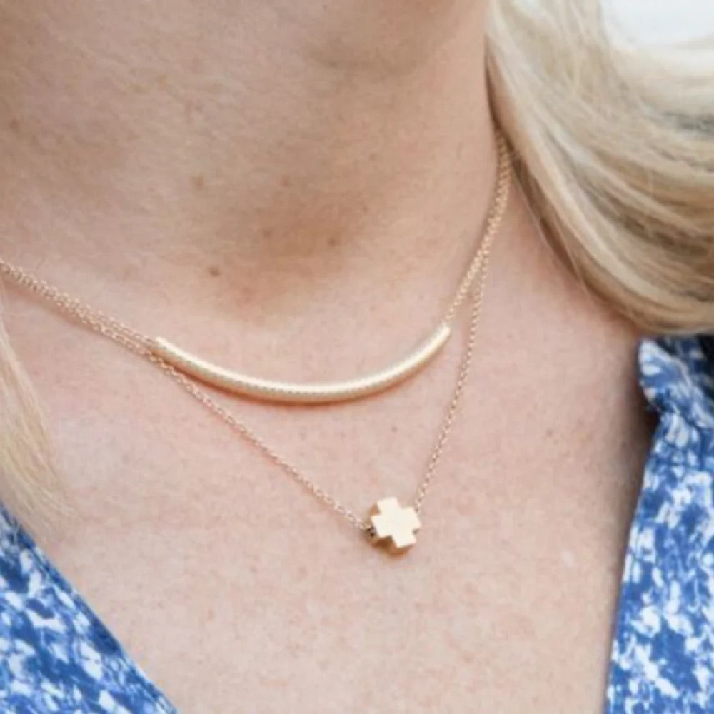 ENEWTON Textured BLISS BAR Necklace