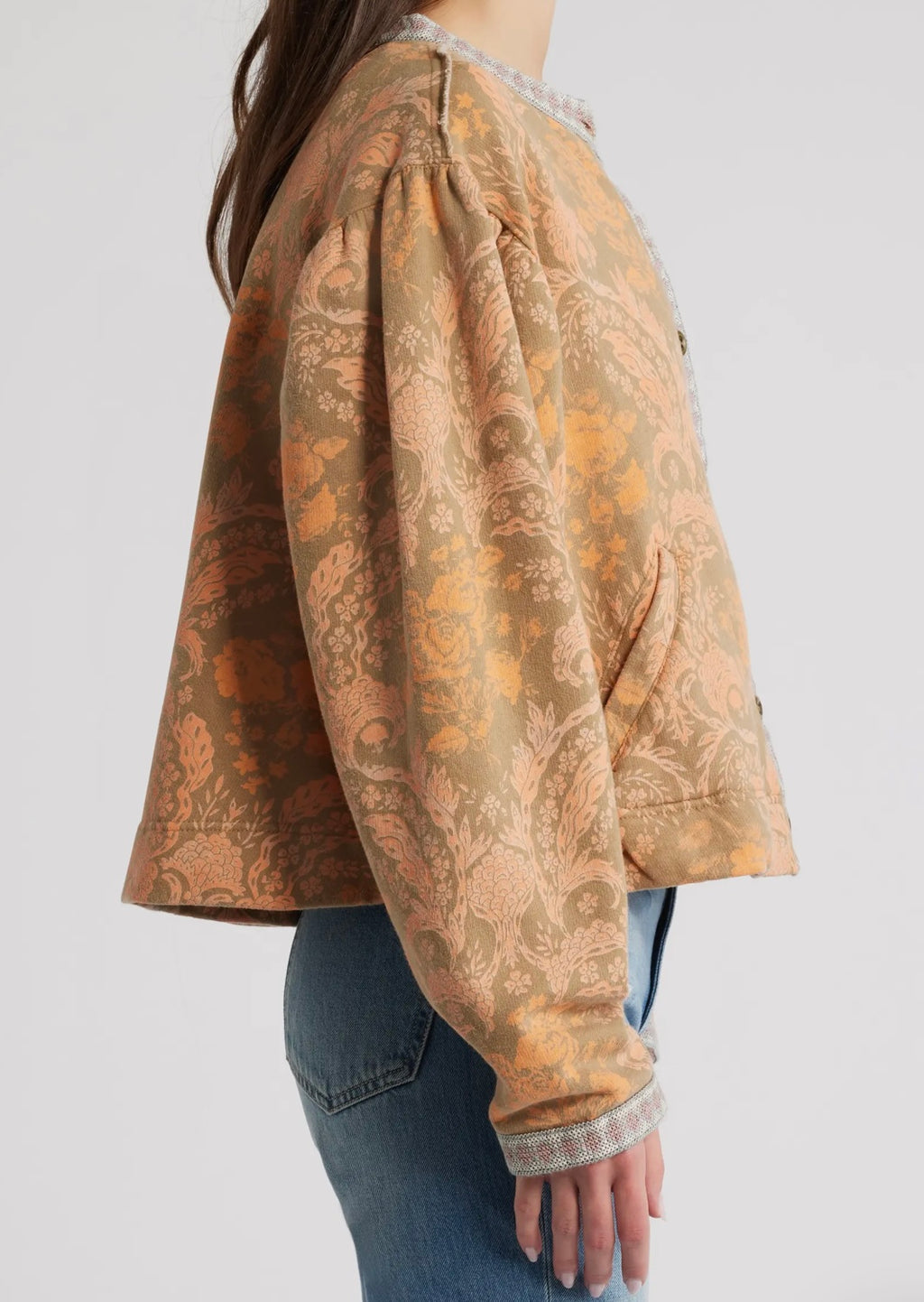FREE PEOPLE Print DRIFTER Sweatshirt