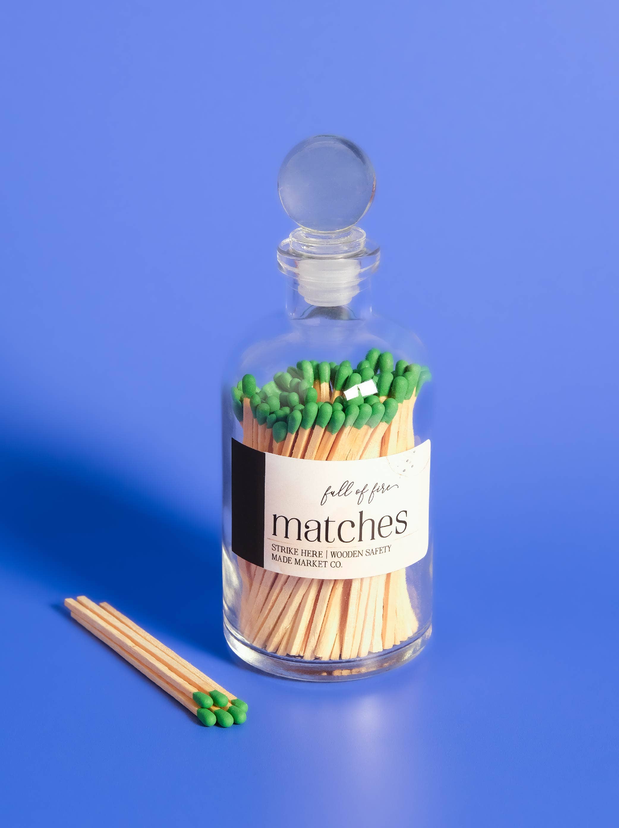Full of Fire Green Matches