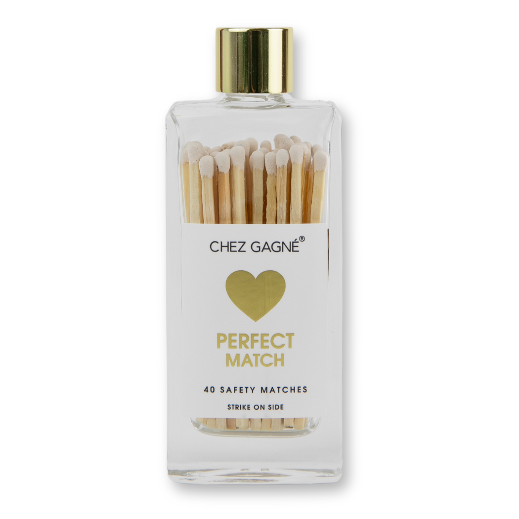 CG PERFECT MATCH - Glass Bottle Matchsticks