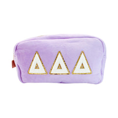 DUOTHREADS Chenille SORORITY Cosmetic Bag