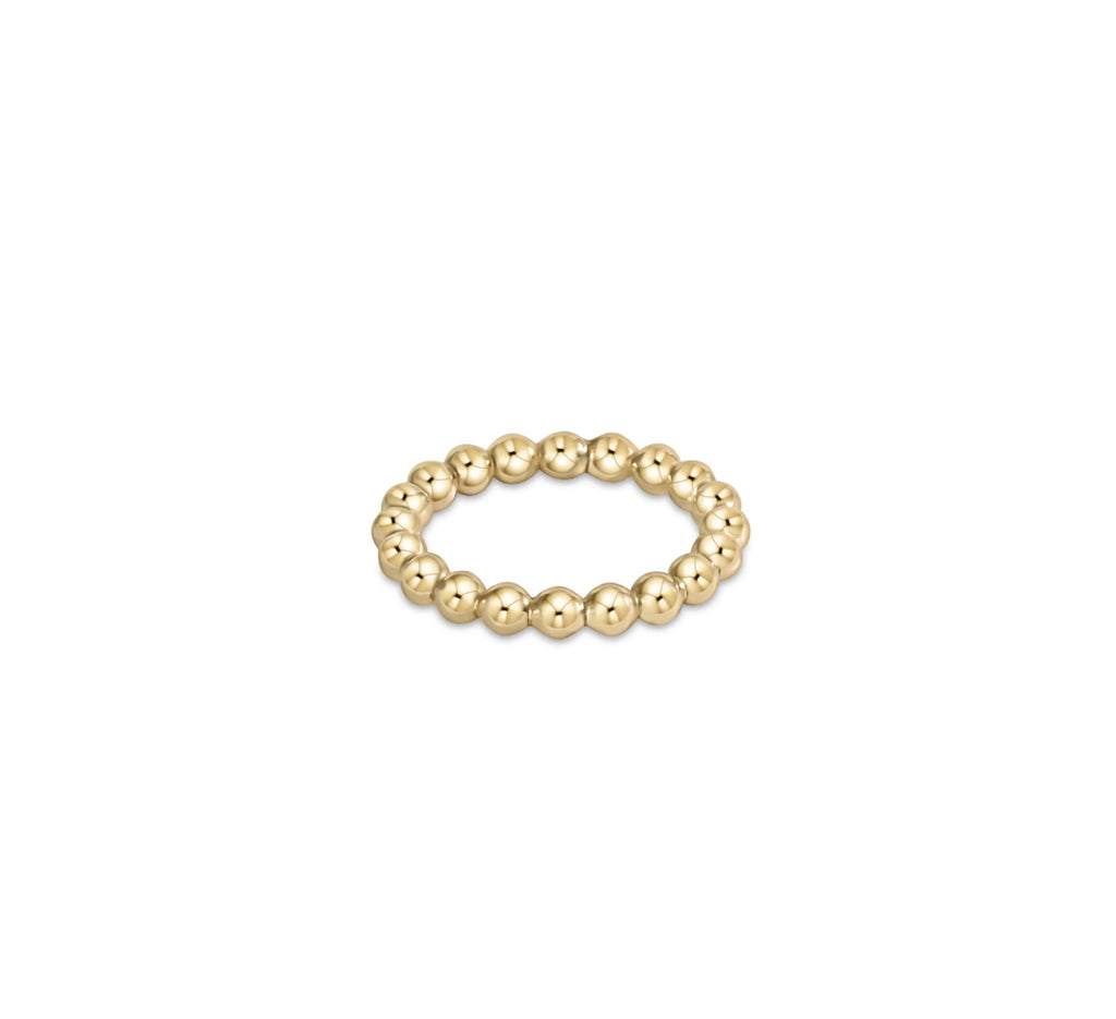 Enewton Classic Gold 3mm Bead Ring