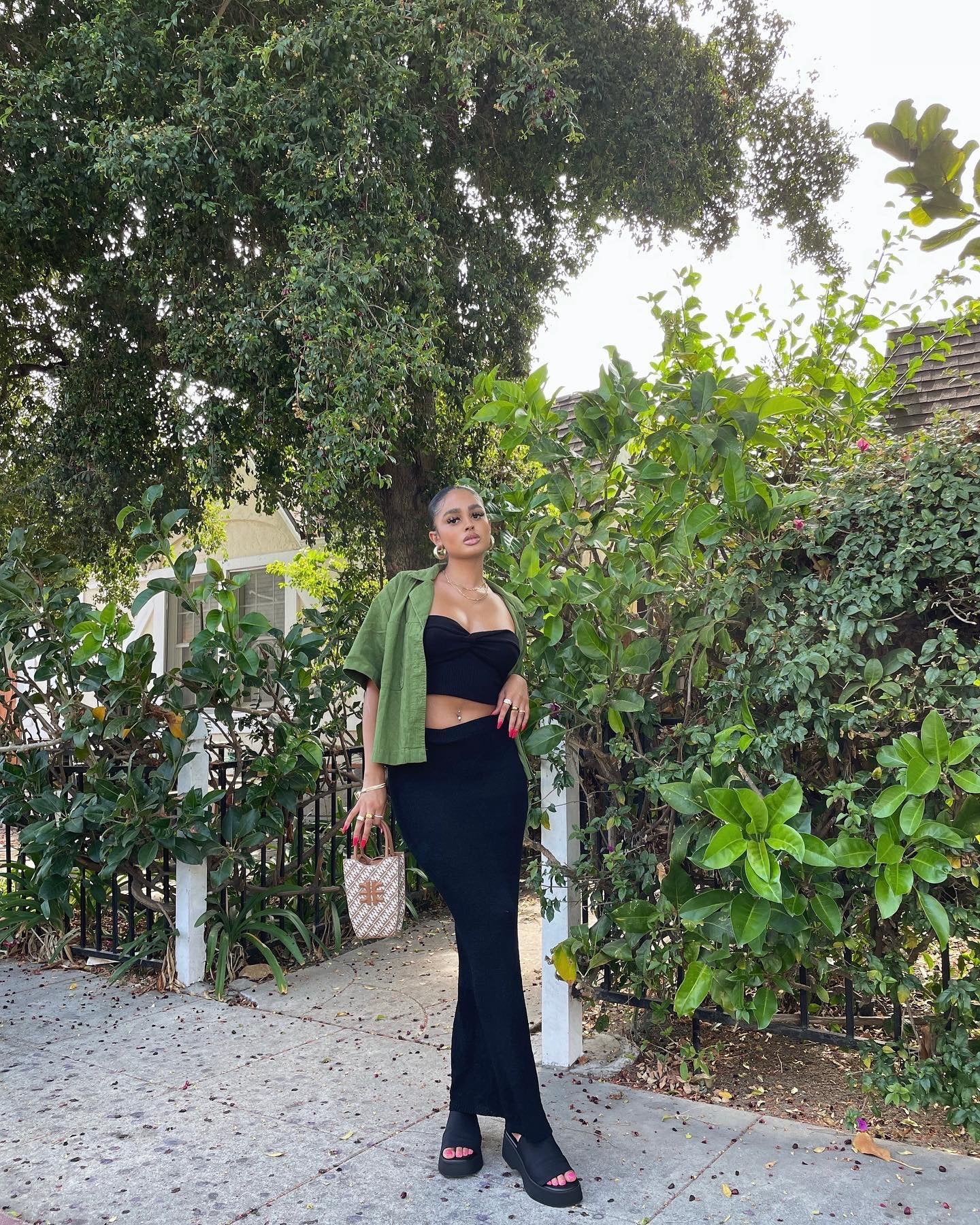 STEVE MADDEN Stretch SLINKY30 Slide Sandal