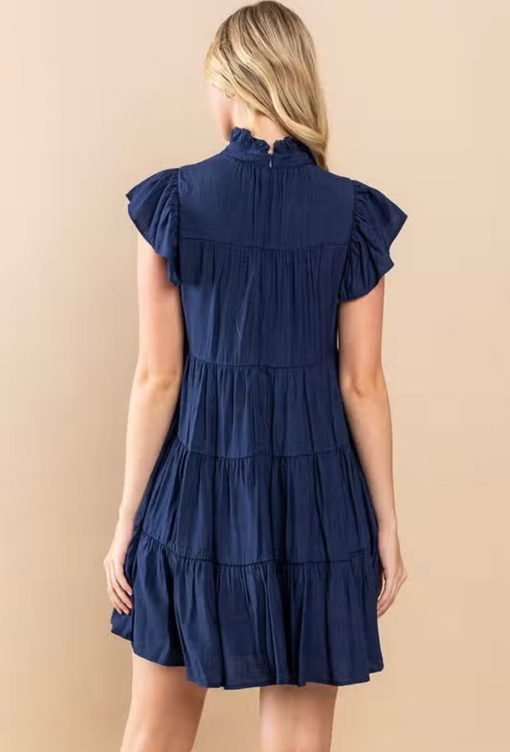 MOVE ALONG Tiered Ruffle Dress
