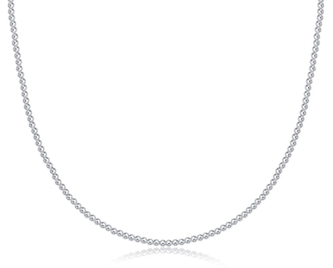 ENEWTON 2mm CLASSIC Choker 17” Bead Necklace