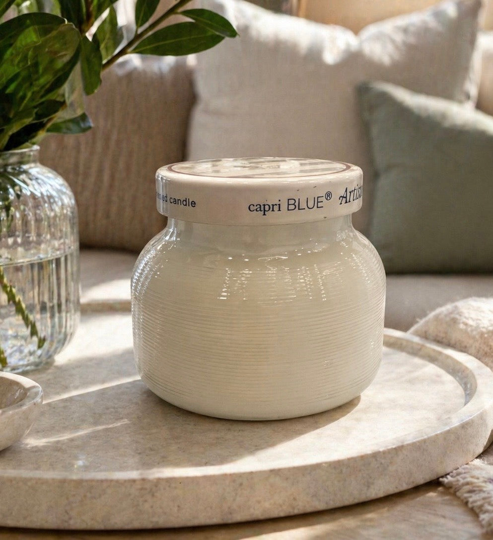 Capri BLUE Havana Vanilla Artisan Candle - 8oz