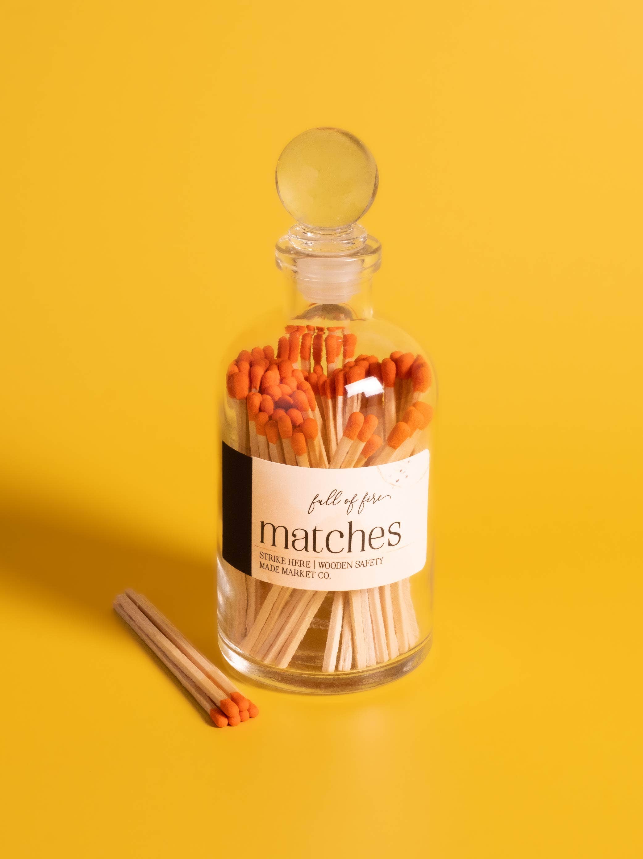Full of Fire Orange Matches
