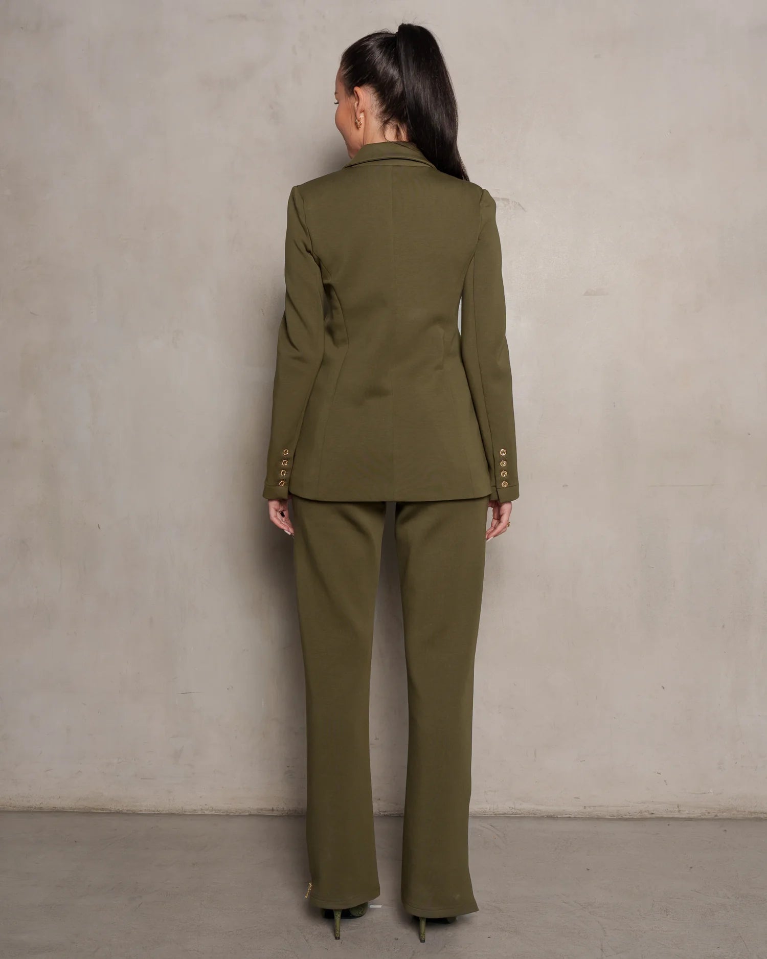 Care Tucker Morrison Ultra Luxe Blazer Olive