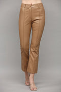 VIXEN Faux Leather Pintuck Pant