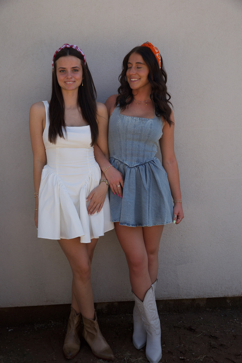 TUMBLEWEED HalterNeck Denim Corset Dress